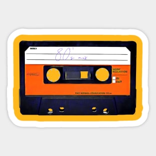 80’s Mix Sticker